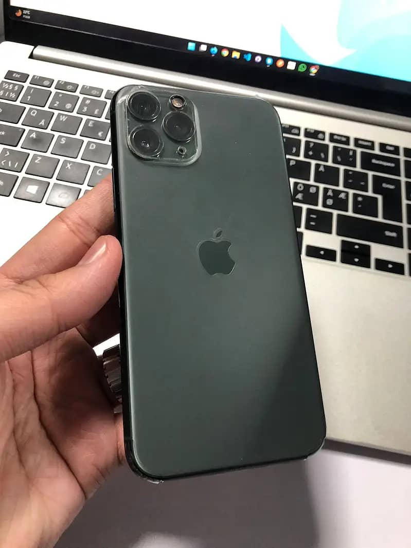 Iphone 11 Pro PTA APPROVED MIDNIGHT GREEN 10/10 Condition 2