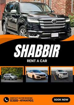 Rent a car in Lahore | Shabbir rent a cars with or without driver