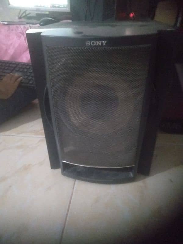 sony woofer 0