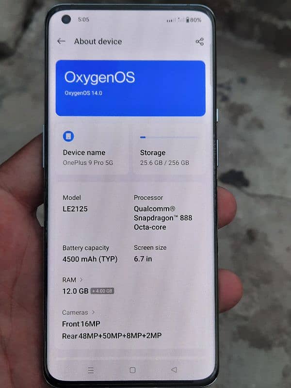 oneplus 9 pro 5G. . . 12+256 6