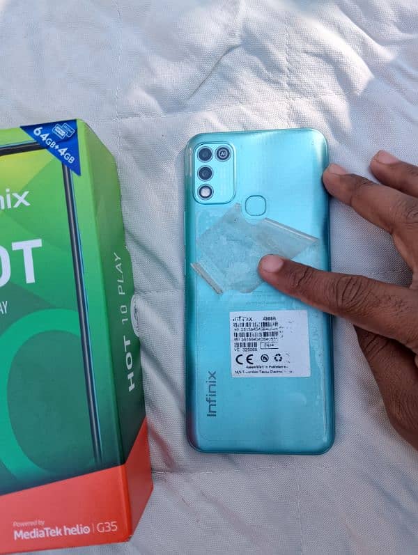 Infinix hot 10 Play 4/64gb 4