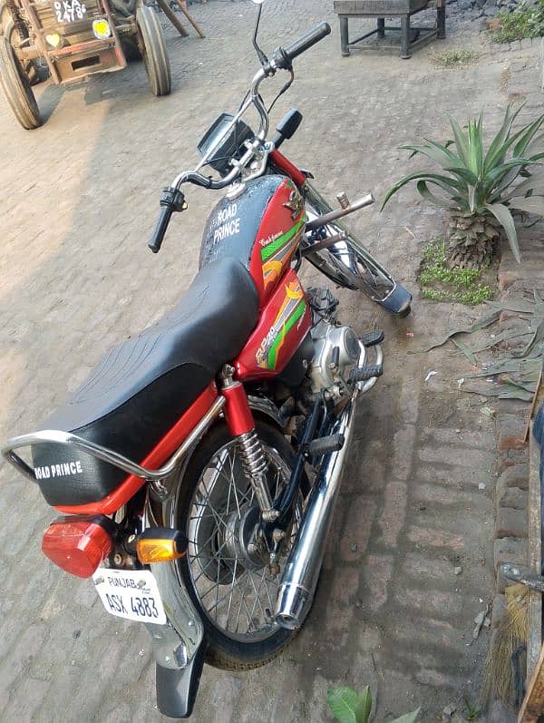 road Prince 70cc 23/24 model good condition 2