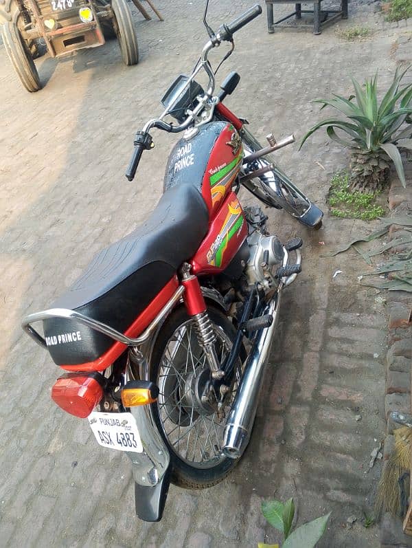 road Prince 70cc 23/24 model good condition 5