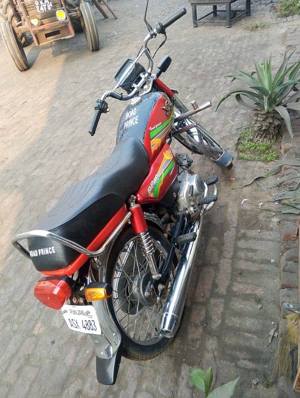 road Prince 70cc 23/24 model good condition 6