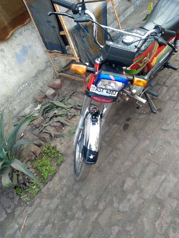 road Prince 70cc 23/24 model good condition 8