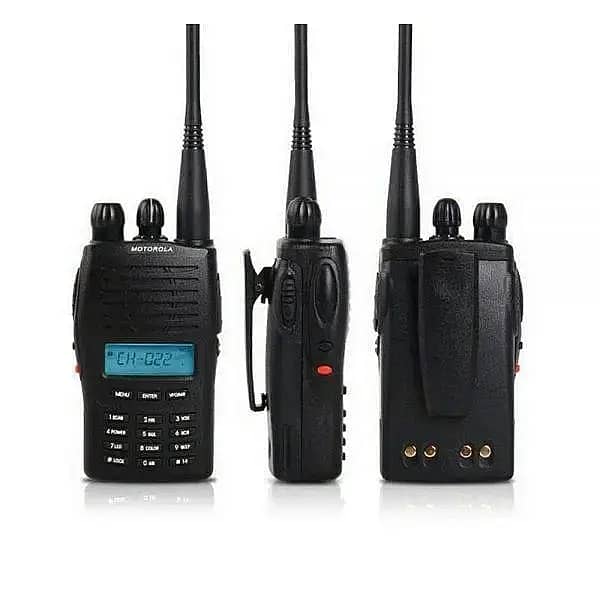 Motorola MT777 Two way radio walkie talkie handheld UHF-VHF Supported 3