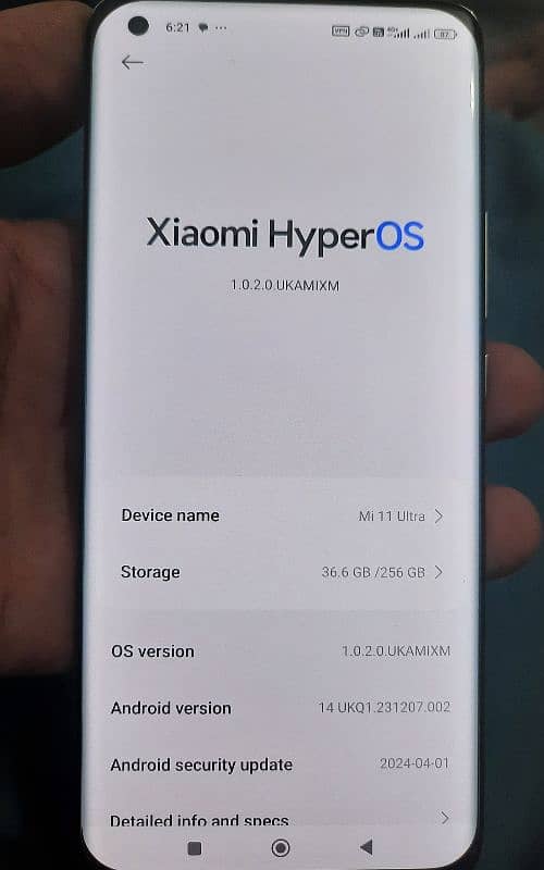 Xiaomi MI 11 ultra 12. . 256 3