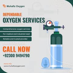 Muhafiz Oxygen Cylinders, Refills, and Rentals in Lahore, PK