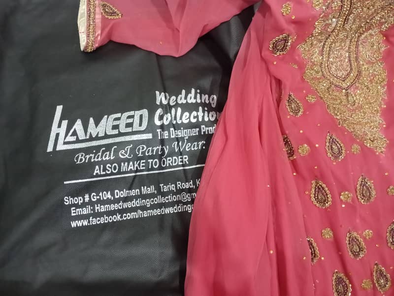 New bridal dress by hameed 0