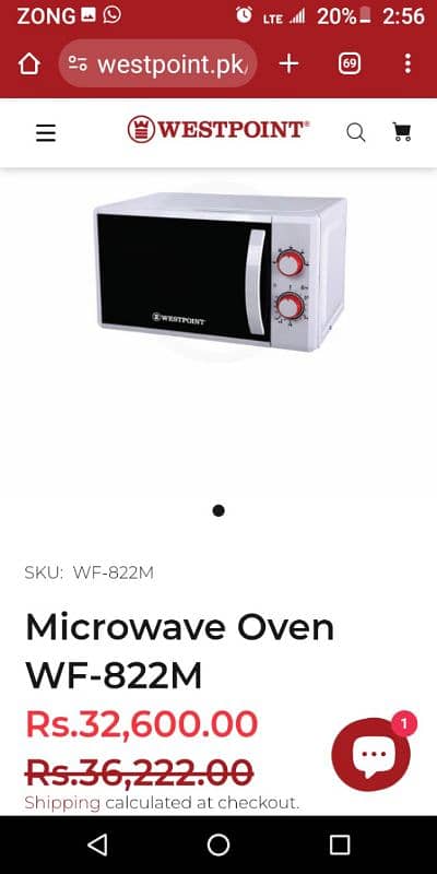 Microwave oven WF-822M 3