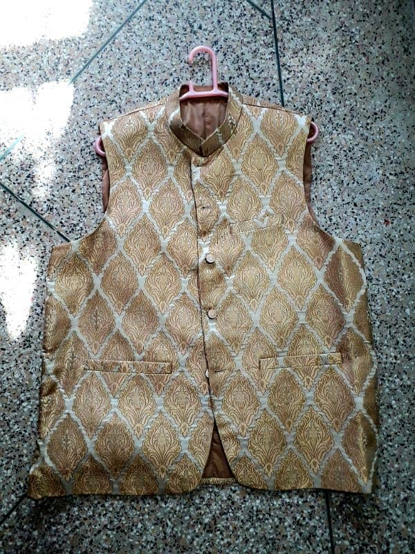 Raw Silk Mens Wasicoat For Sale (Brand New) 0