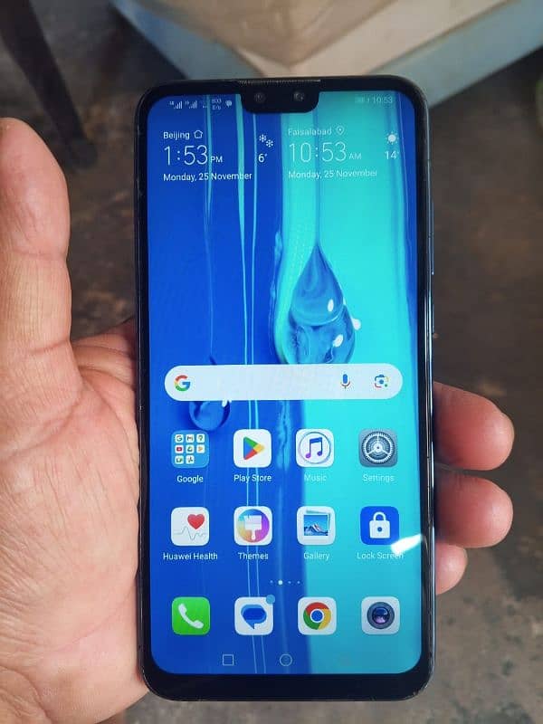 Huawei y9 with box 4g64 0325 6458024 0