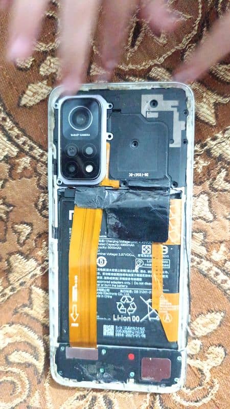 Redmi 10t pro board dead selling parts 8/256 back break 3