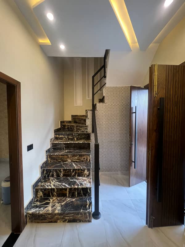 3.25 marla brand new modern style house for sale, AL Hafeez garden phase 5 canal road Lahore 12