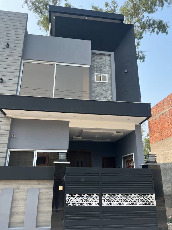 3.25 marla brand new modern style house for sale, AL Hafeez garden phase 5 canal road Lahore 26