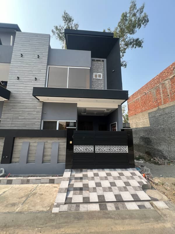 3.25 marla brand new modern style house for sale, AL Hafeez garden phase 5 canal road Lahore 27