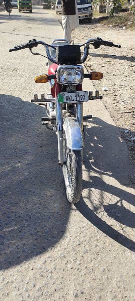 HONDA CD 70 ATTOCK  NO 1