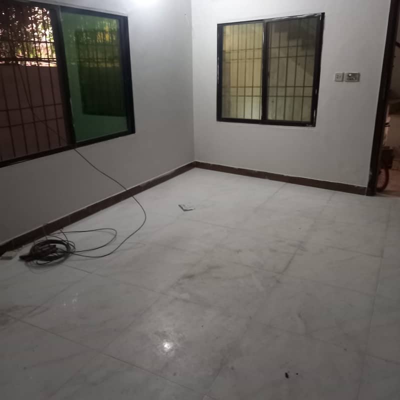 silent commercial two bed dd ground floor portion for rent in johar 1