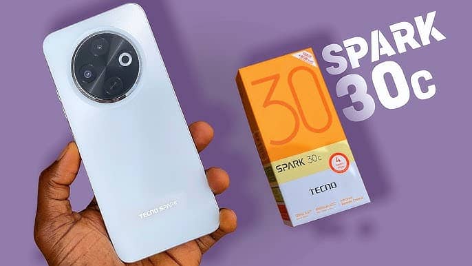 Tecno Spark 30C (New Open Box) Complete 13 months warranty 1