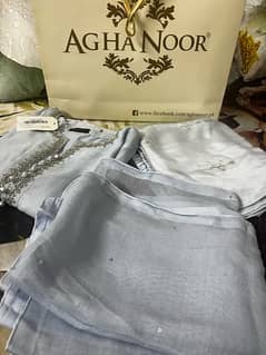 Agha Noor Small 3 piece personal selling