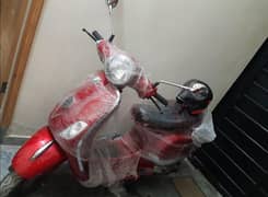 Ramza scooty red colour