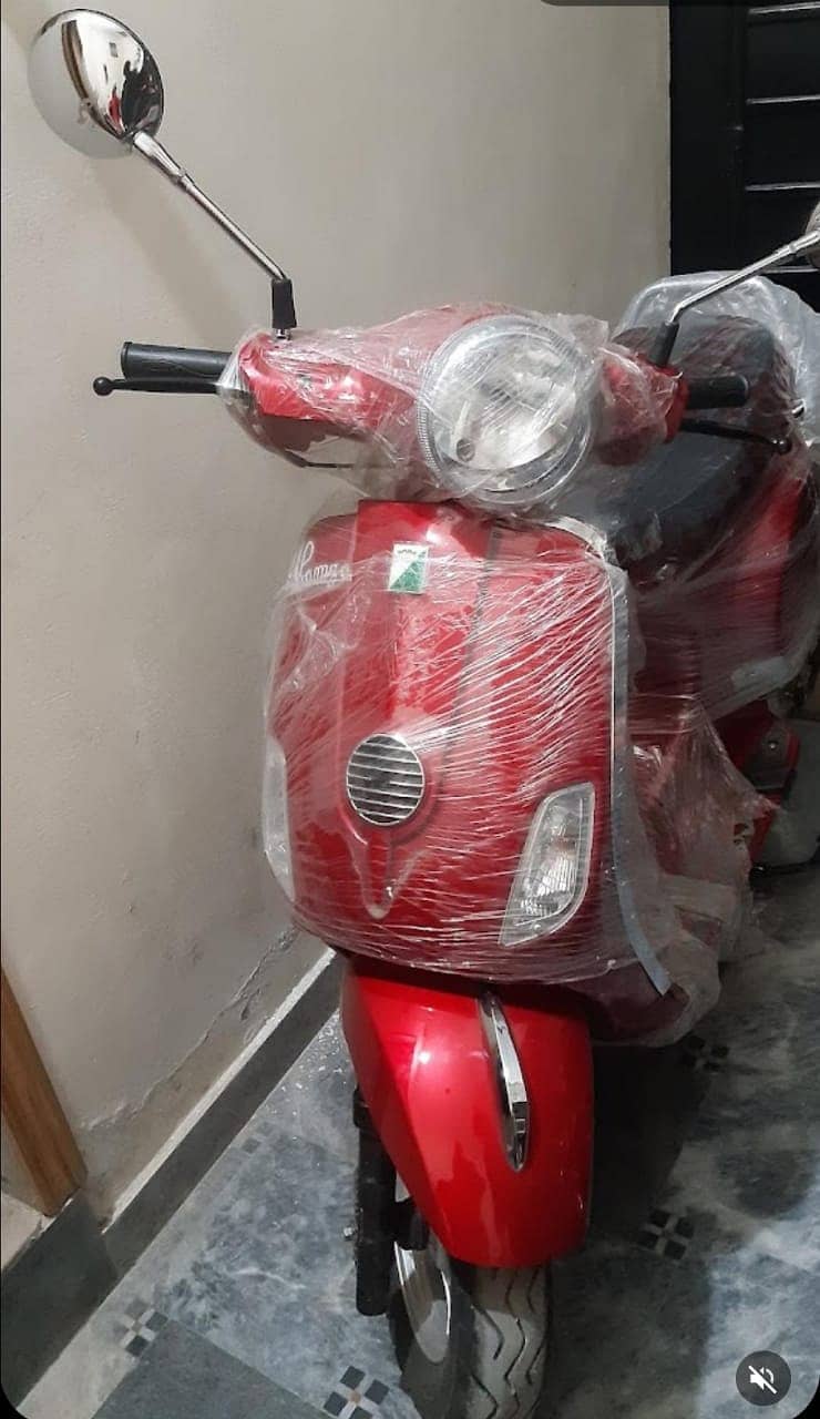 Ramza scooty red colour 2