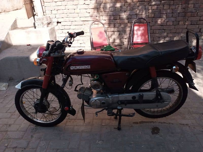 Suzuki 80cc 2 stoke 7