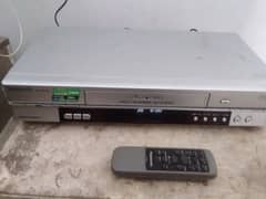 PANASONIC VCR WITH REMOTE MADE IN JAPAN NEW VERY LITTLE USE