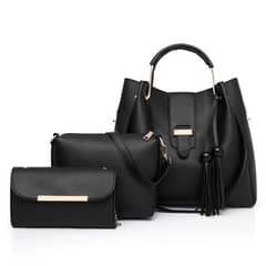 Handbags / Ladies Bags / Office Wear Bags / 3pc Ladies Bags