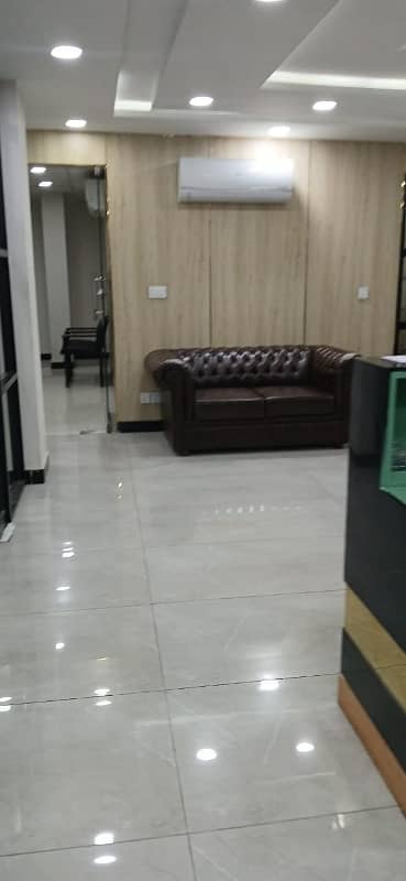 Fully Furnished Office 6000sqft Space Parking,Tiles, Lift Installed, Ceiling Installed 16