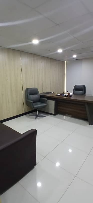 Fully Furnished Office 6000sqft Space Parking,Tiles, Lift Installed, Ceiling Installed 17