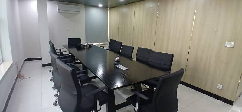 Fully Furnished Office 6000sqft Space Parking,Tiles, Lift Installed, Ceiling Installed 28