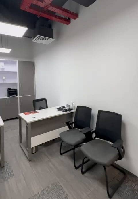 PC Marketing offers! Ready to Move 5,200 Sqft Fully Furnished Office Parking Space, Tiles, AC, Ceiling installed 26