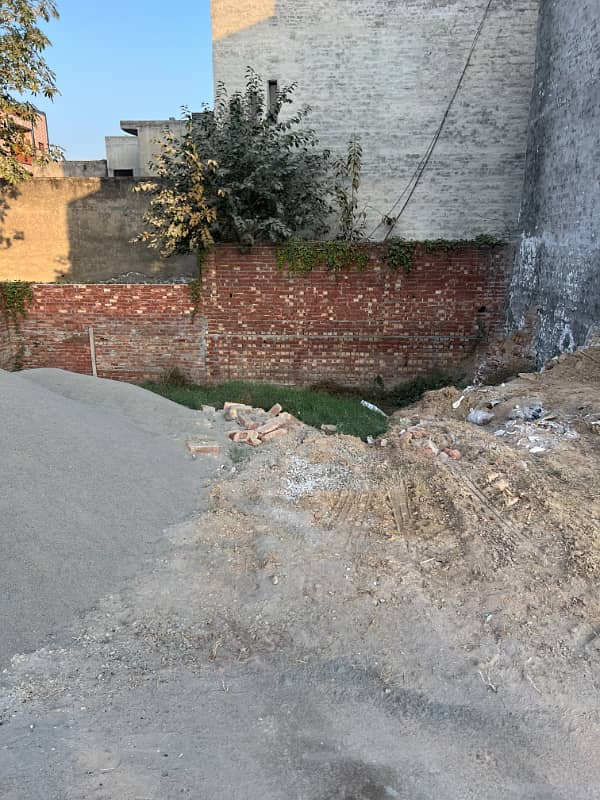 3 marla plot for sale, AL hafeez garden phase 5 canal road Lahore 2