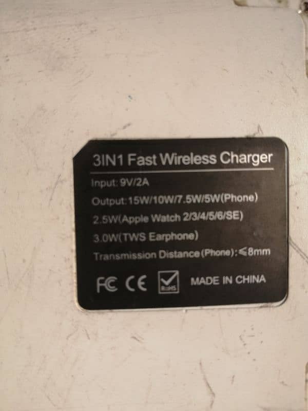 3 1n 1 fast wireless charger and Samsung wireless charger 7