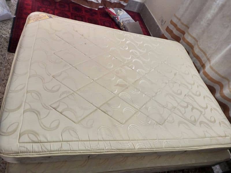 spring mattress with bed for sale 3