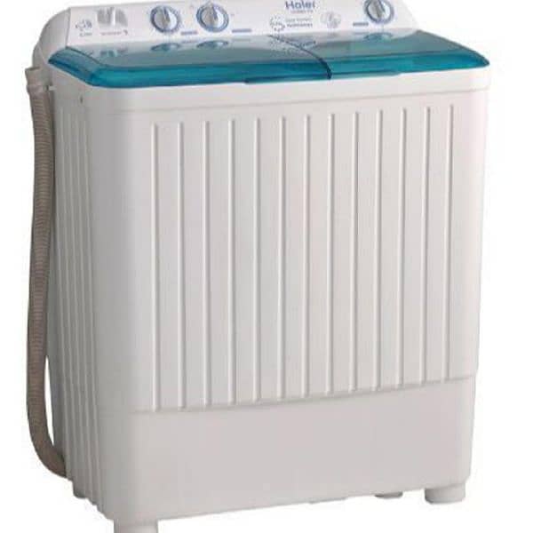 Haier Semi Auto Twin Tub Washing machine+Dryer 0