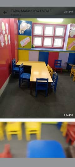 Used Schools Chair Pre Primary Classes