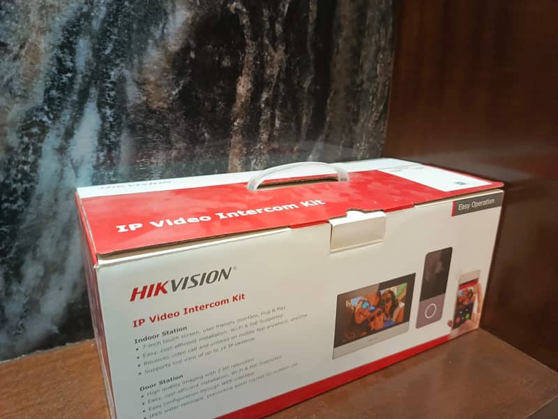 Audio Video Intercom IP based Network HIKVision IP Video Intercom Kit 1