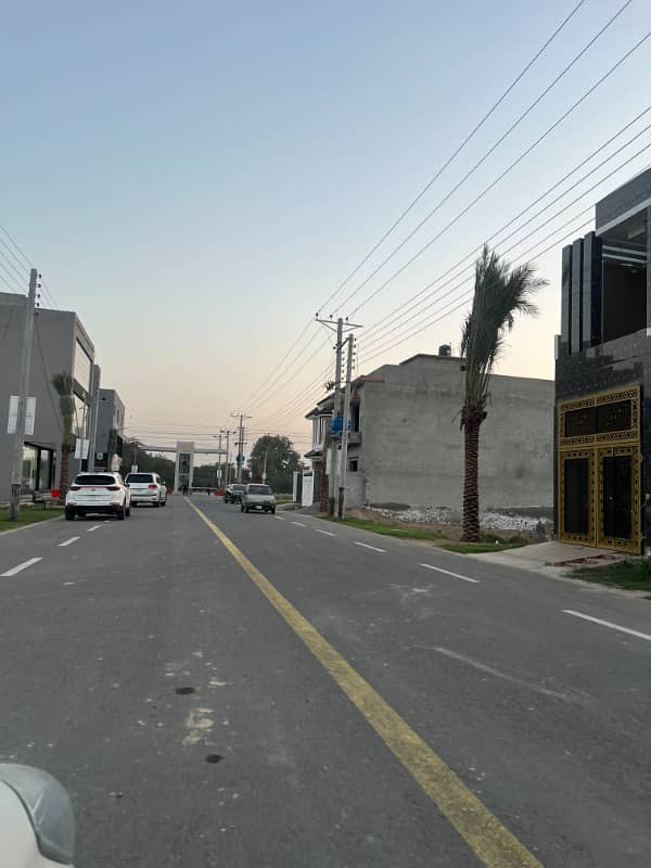 5 marla plot for sale, Abid garden main canal road Lahore 1