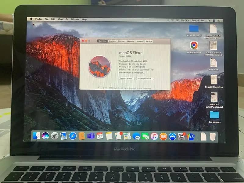 MacBook Pro early 2011 13 inch 8