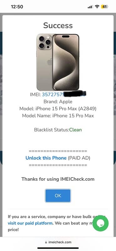 iphone 15 pro max 256gb Factory unlock 3