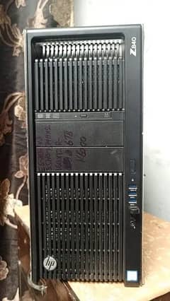 Hp Workstation Xeon Z 840  16 + 16 30 Core total