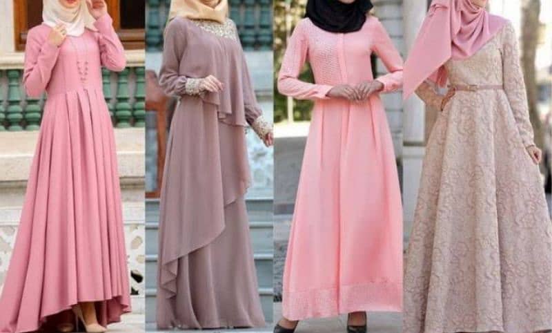 Hijabs Abayas Female Burkha House Woman House Burkha Design 2025 new 3