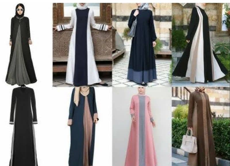 Hijabs Abayas Female Burkha House Woman House Burkha Design 2025 new 4