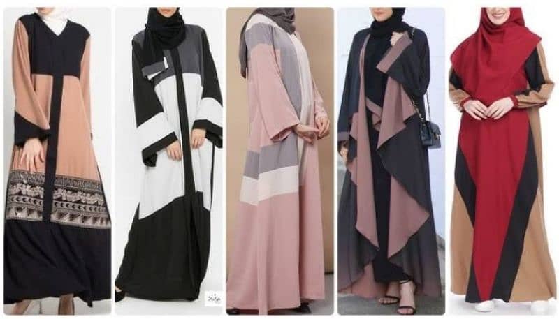 Hijabs Abayas Female Burkha House Woman House Burkha Design 2025 new 5