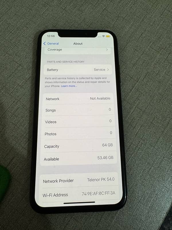 Urgent Sale PTA Approved iphone x 64gb 10/10 5