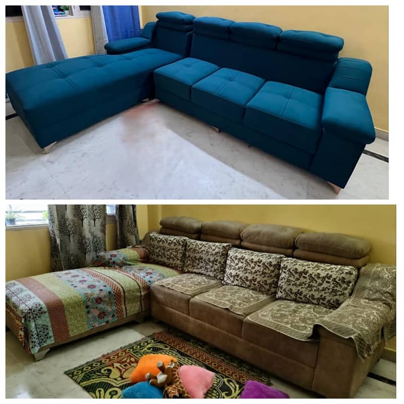 sofa repair and maintenance services, fabric change and upholstery 0