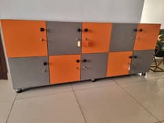 Cabinet with Lockers