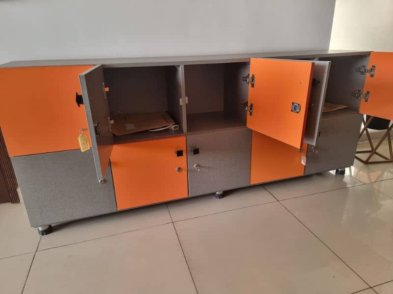 Cabinet with Lockers 1